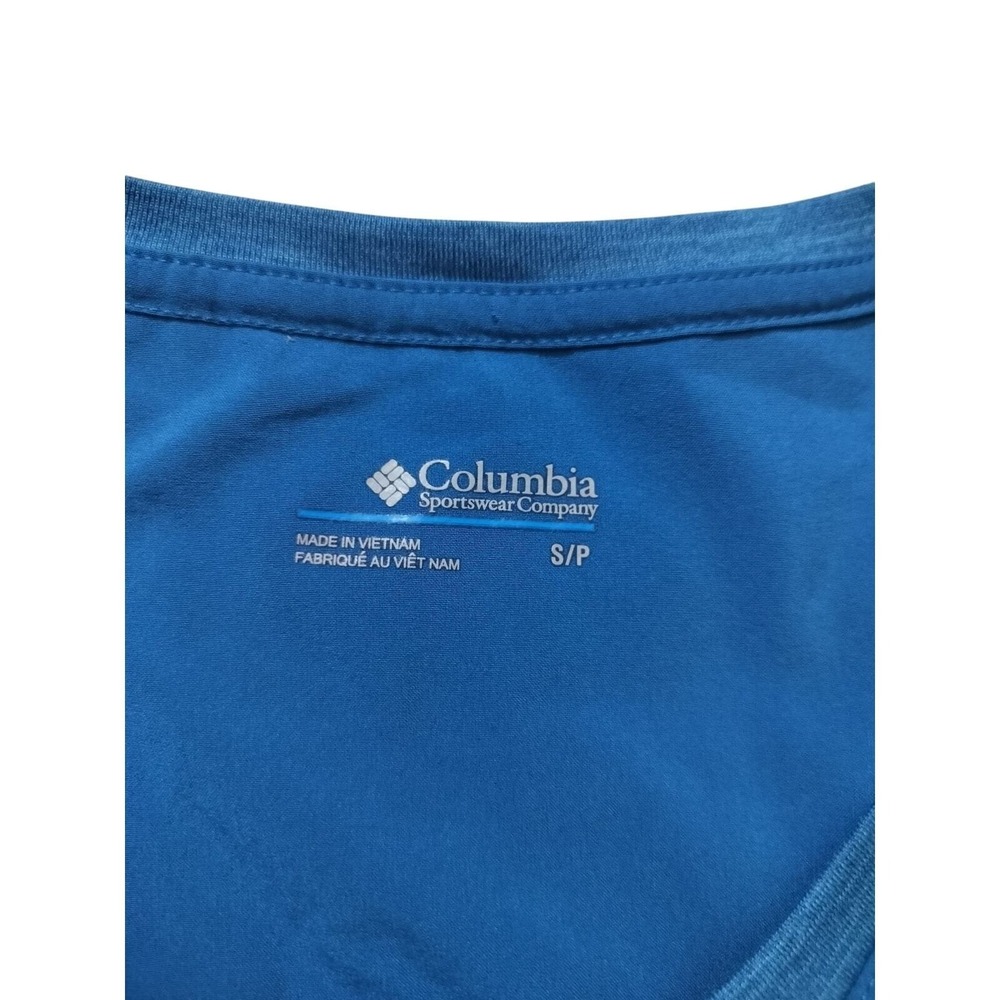 Columbia Women's Sportwear Omni-Wick Pockets Stretch Blue Dress Size S - Picture 10 of 11